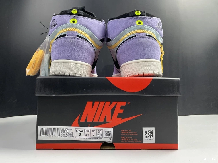 Switch Pulse - 1 Jordan High CW6576-500 Purple 0519